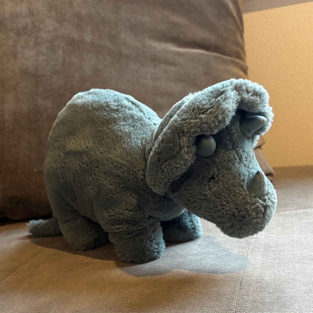 jellycat Fossilly Triceratops